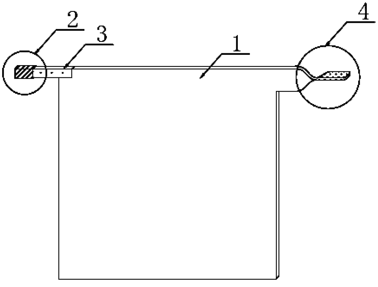 Cathode plates and conductive bars between slots