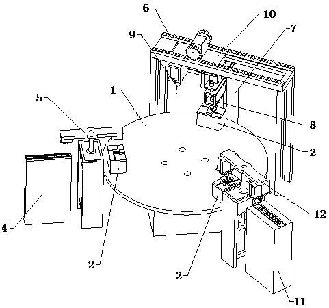 An automatic welding and stamping integrated equipment for point contact silver contacts