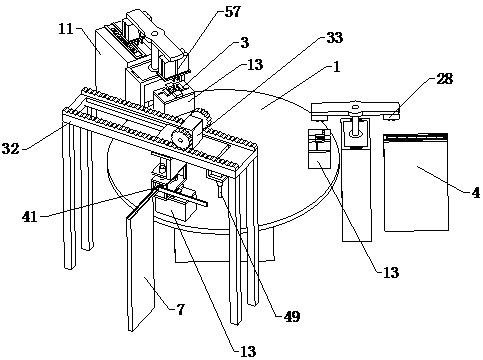 An automatic welding and stamping integrated equipment for point contact silver contacts