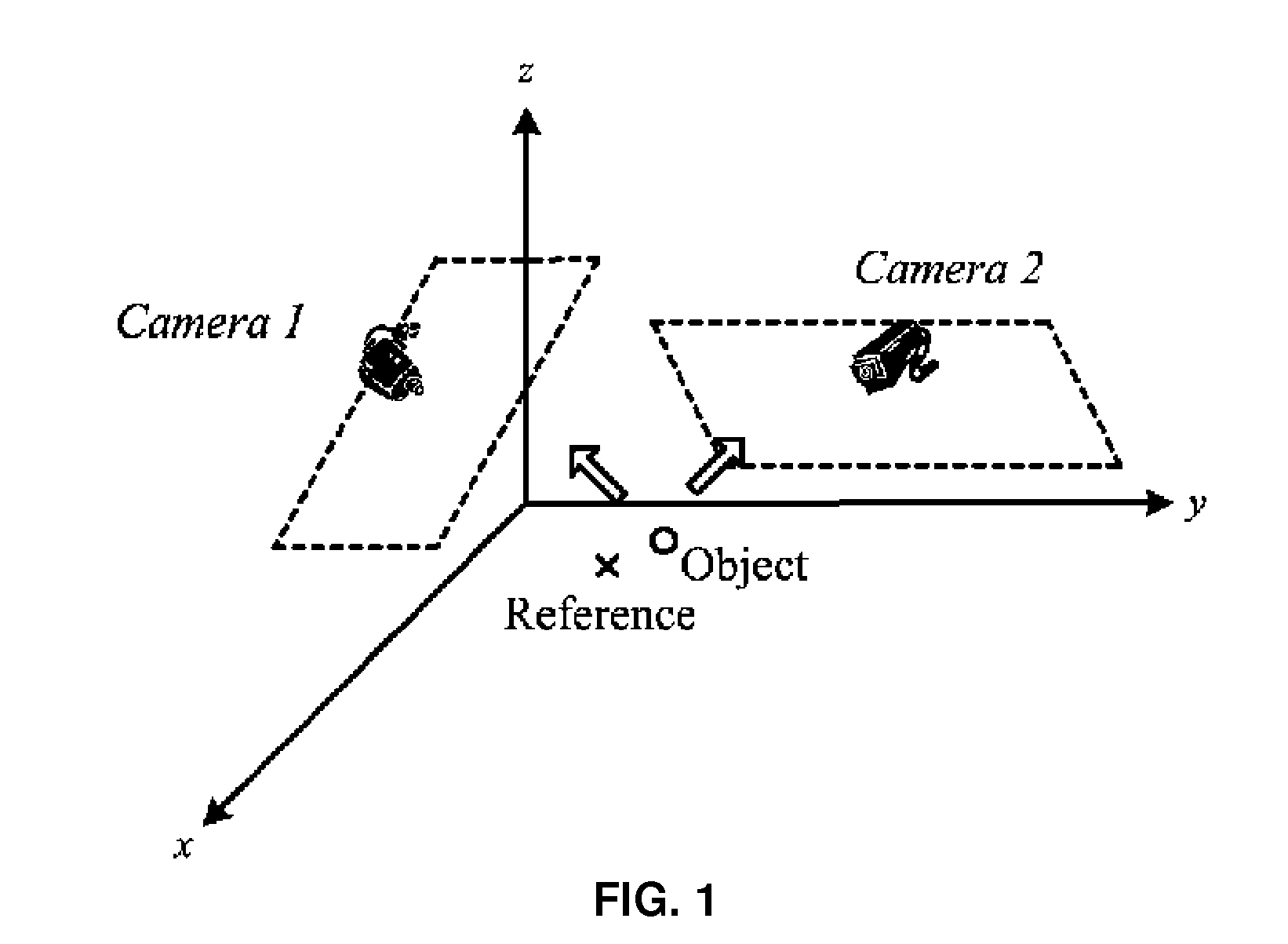 Method for Object Localization Using Visual Images with Reference Coordinates
