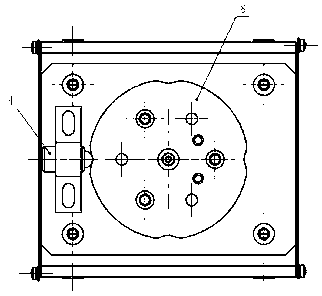Explosion-proof indexing plate