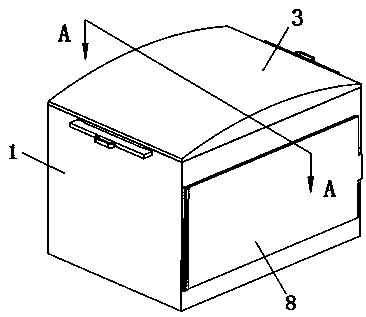 Packaging paper box for button cells