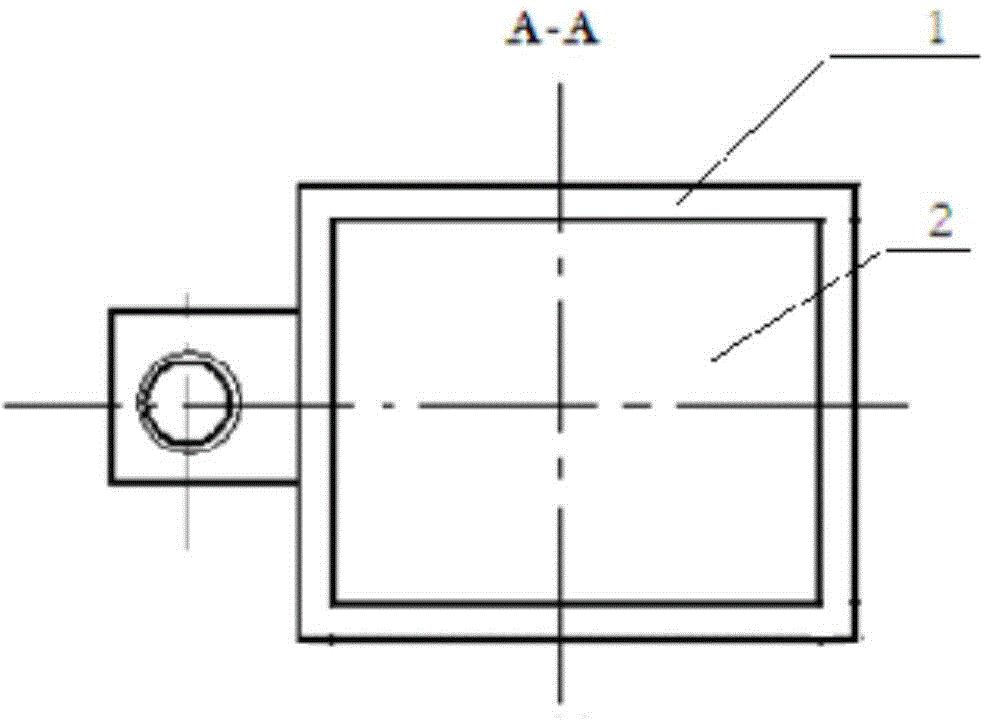 Orientation device for magnetic metal powder