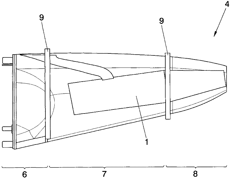 Aircraft Rear Fuselage Tail Cone Structure with Auxiliary Power Unit
