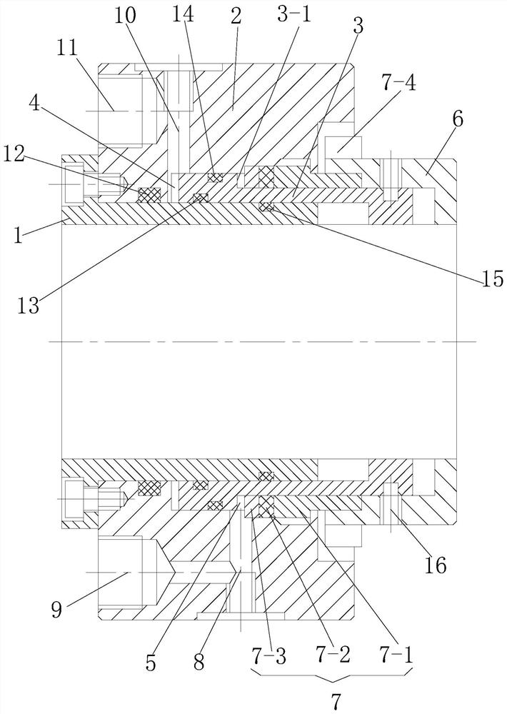 Pressure medium spring and transmission nut using same