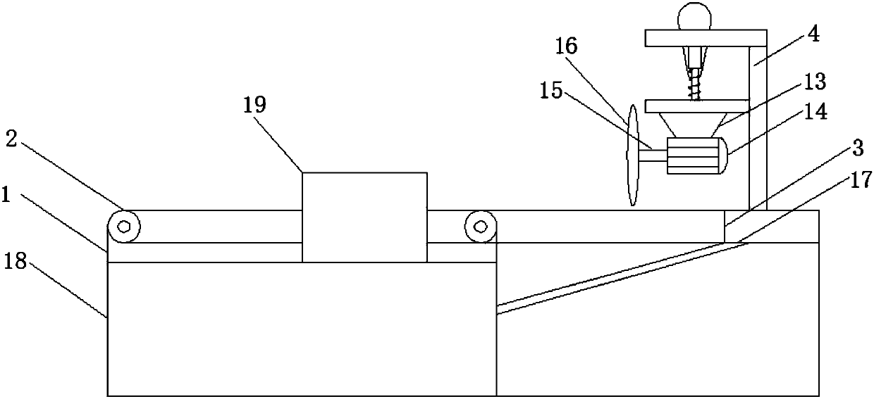 Timber cutting device for preventing timber displacement