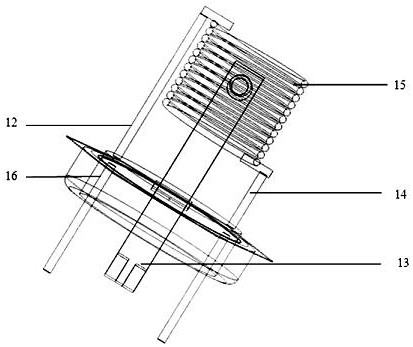 Separated heating wide-range oxygen sensor