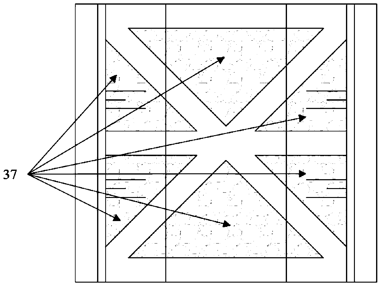 Space-saving interlocking dock-type ecological retaining wall structure and construction method thereof