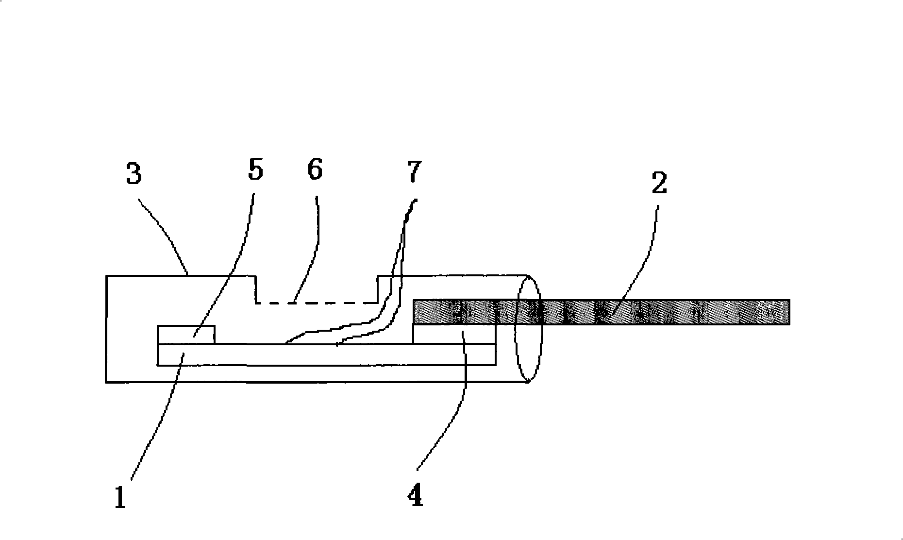 Instrument for collecting and rapidly detecting oral liquid