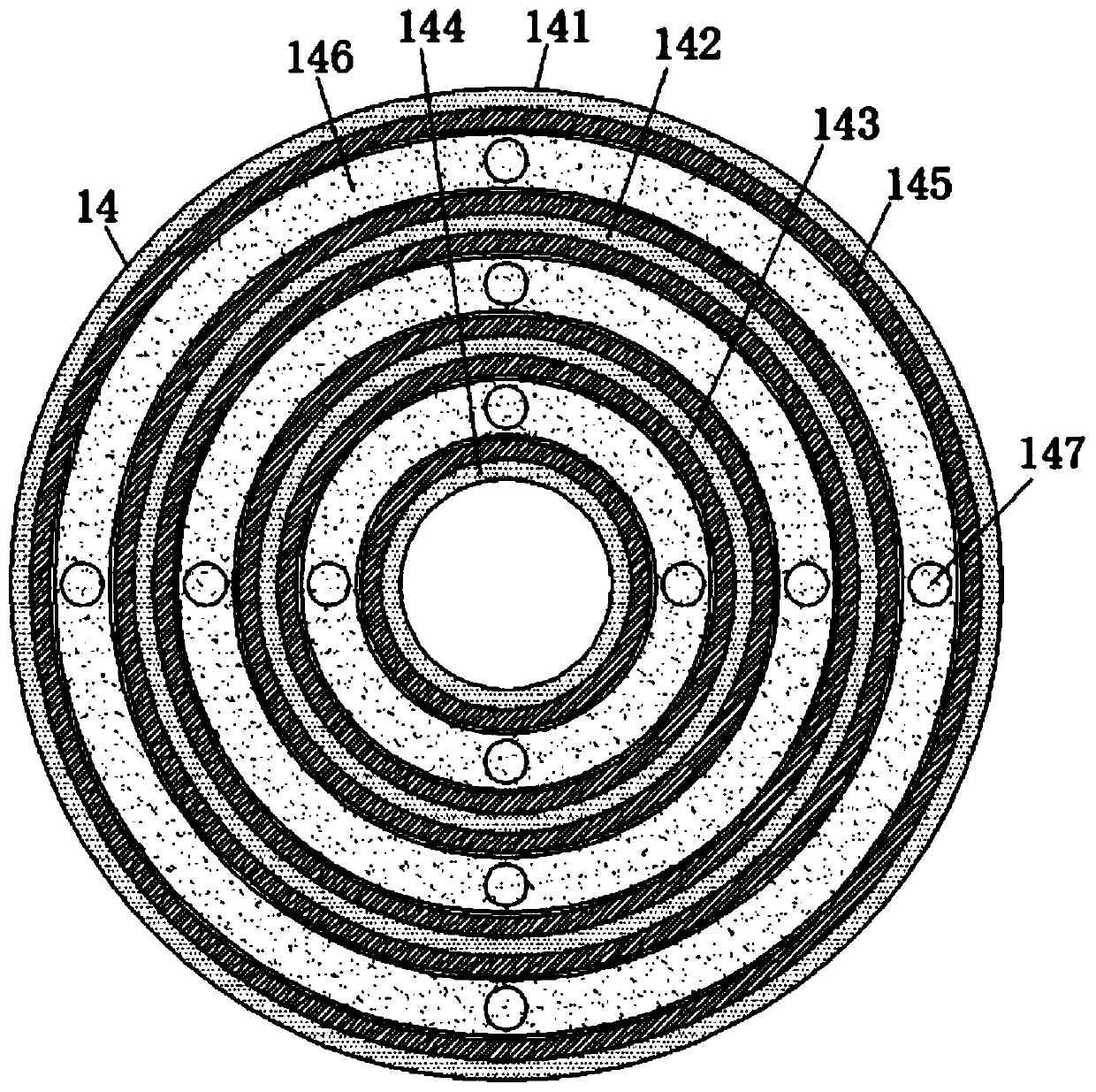 Disordered preliminary processing equipment and method applied to collection walnuts