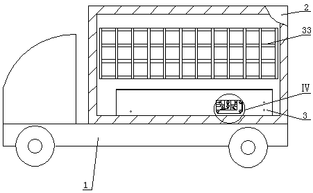 Meat food preservation device during cold-chain logistics