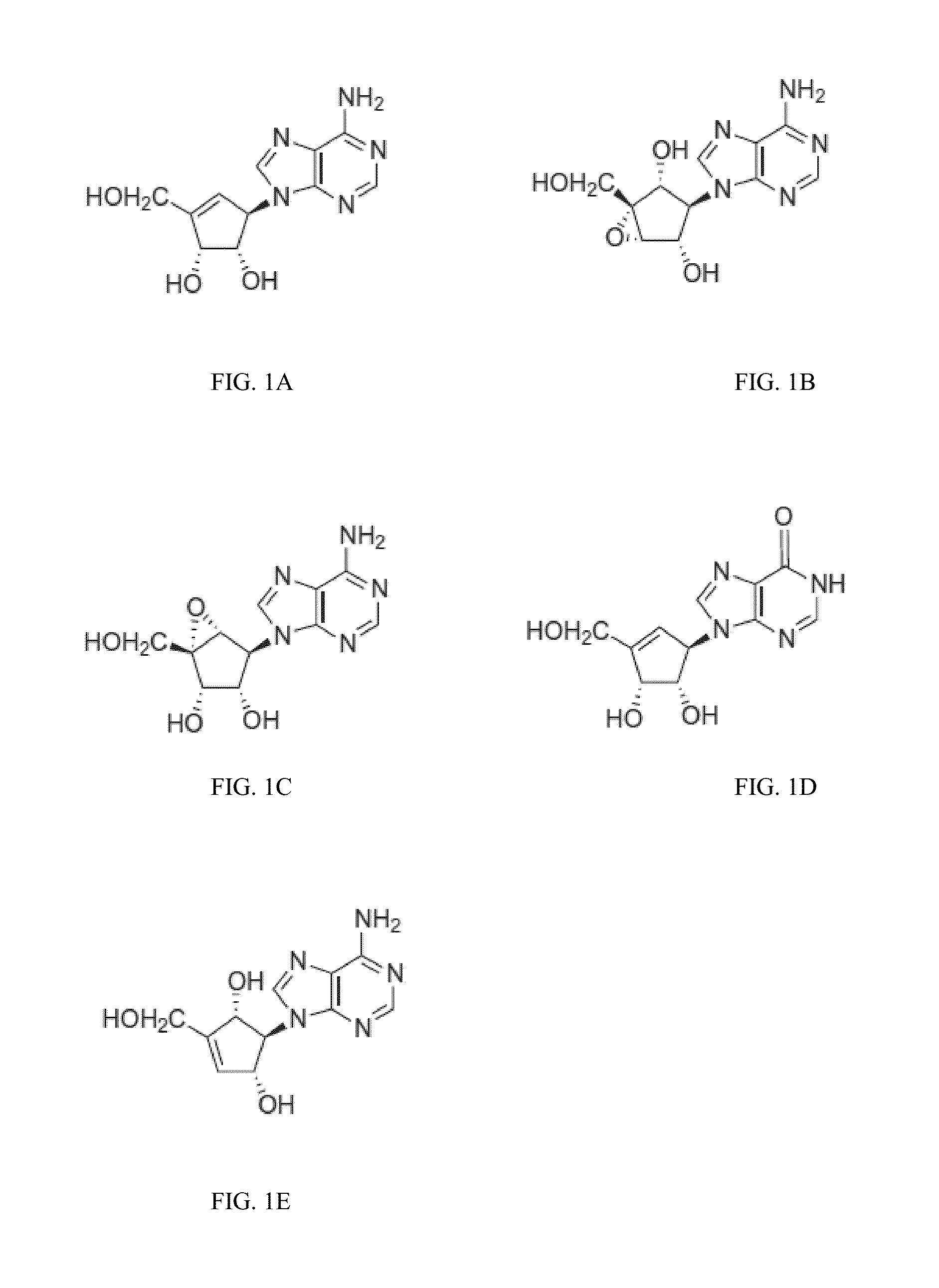 Enantiomers of the 1',6'-isomer of neplanocin a
