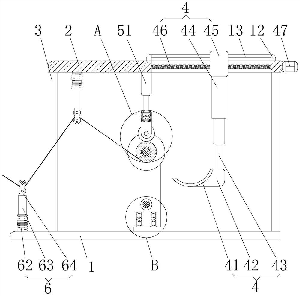 A working method of winding guide roller equipment for textile machinery