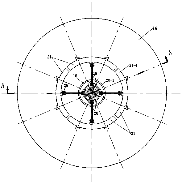 Steel wire pay-off device