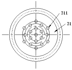 Three-stage atomizing spray head