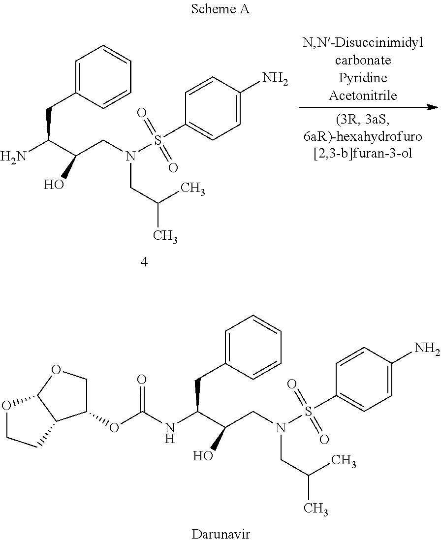 Process for the preparation of darunavir