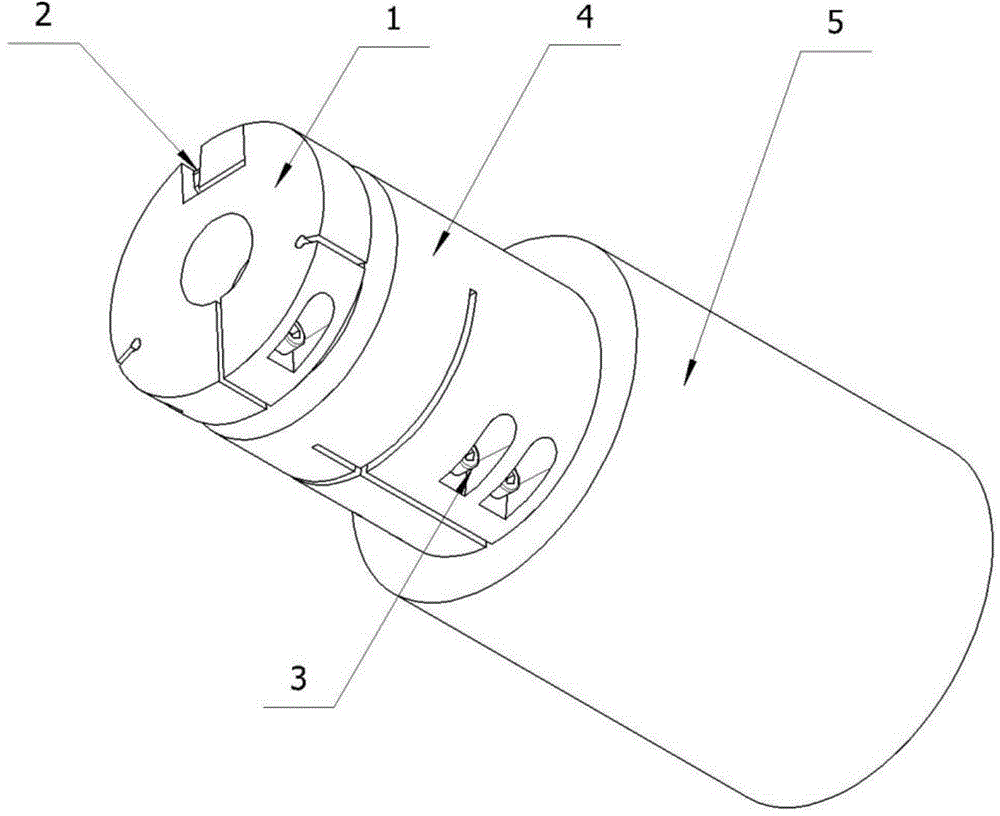 Synchronous rotation drive device for shaft part