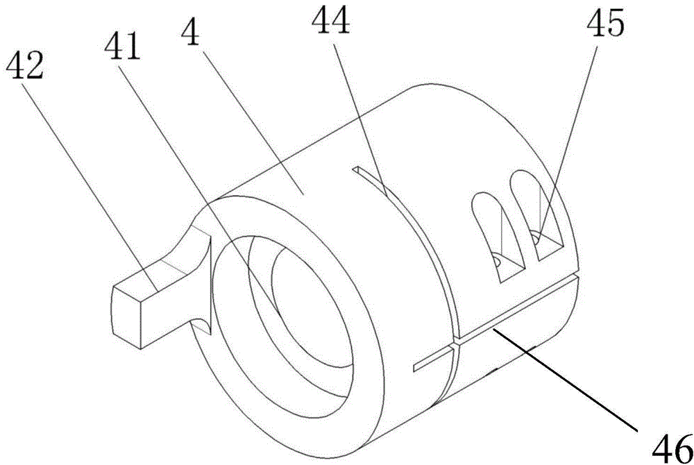 Synchronous rotation drive device for shaft part