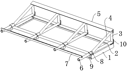 A kind of transportation method of motorcycle bundle box container