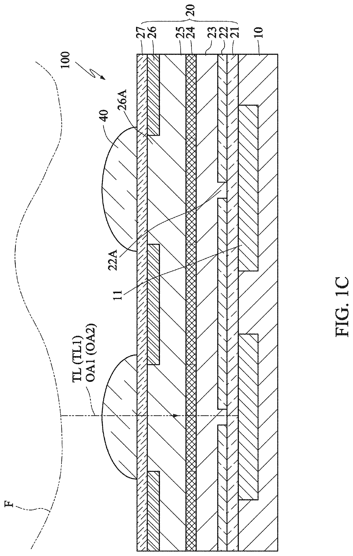 Integrated optical sensor and method of manufacturing the same