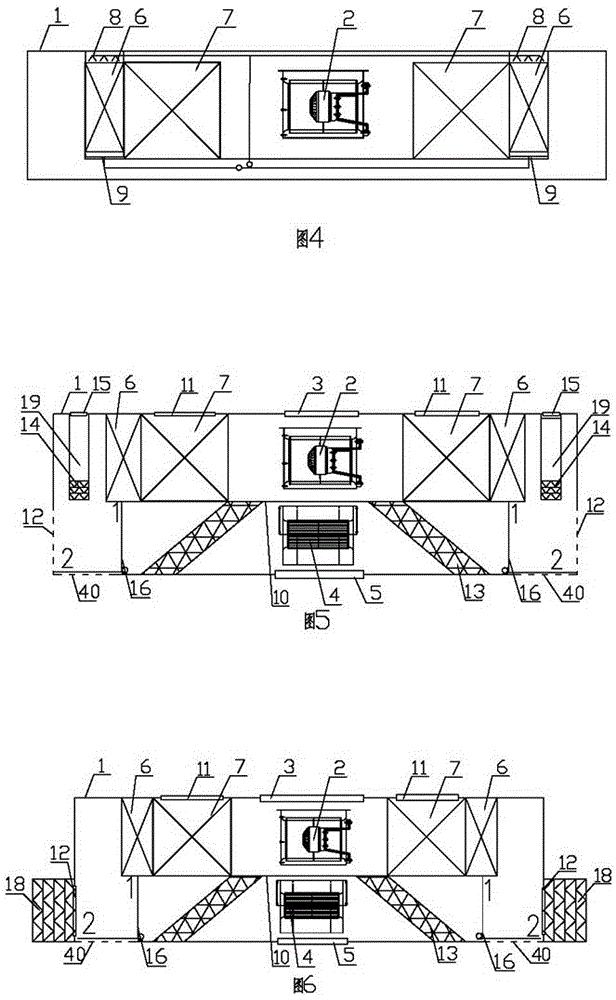 Air conditioner unit with horizontal cross flow indirect evaporation refrigeration devices