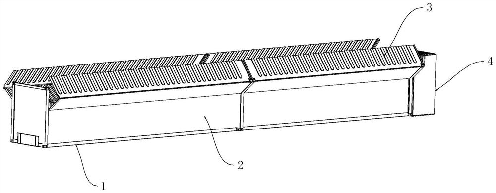 Carrier rocket launching box suitable for multi-platform launching