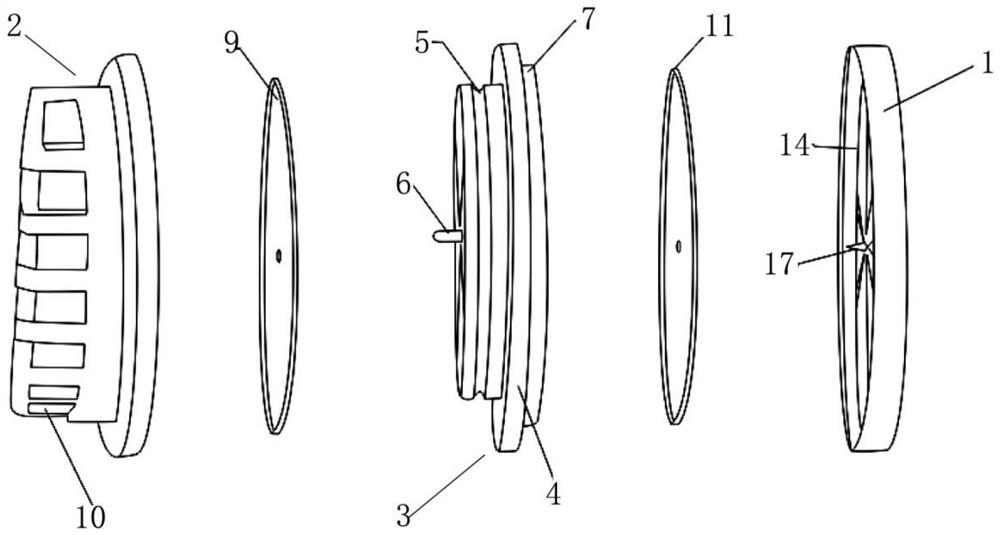 Air conditioning device for mask