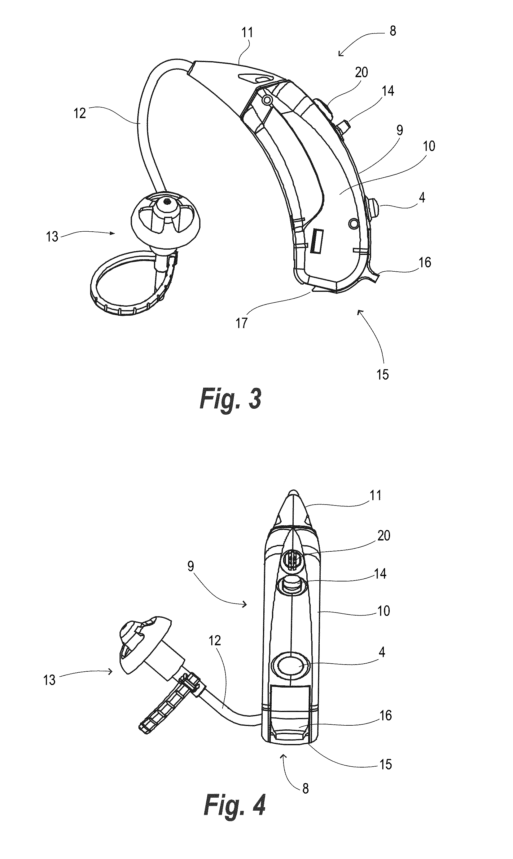 Component for a hearing aid and a method of making a component for a hearing aid