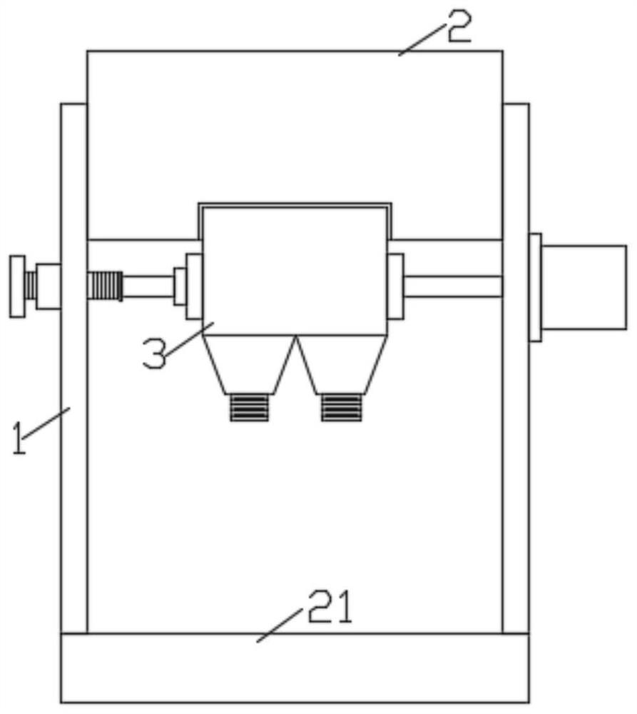 Stirring amount control device for agricultural seeder seeding bin and use method thereof