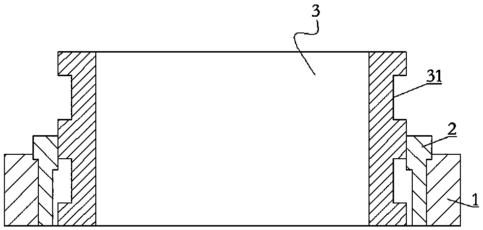 Forming die sleeve for super-hard grinding wheel, and die applying die sleeve