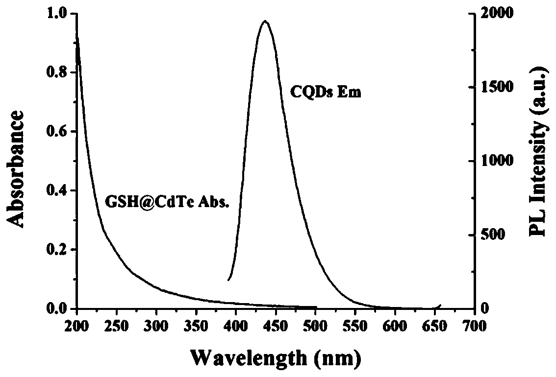 Preparation method and application of ratiometric fluorescent probe for detecting copper ions