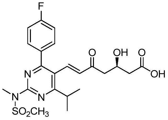 Preparation method of rosuvastatin calcium impurity