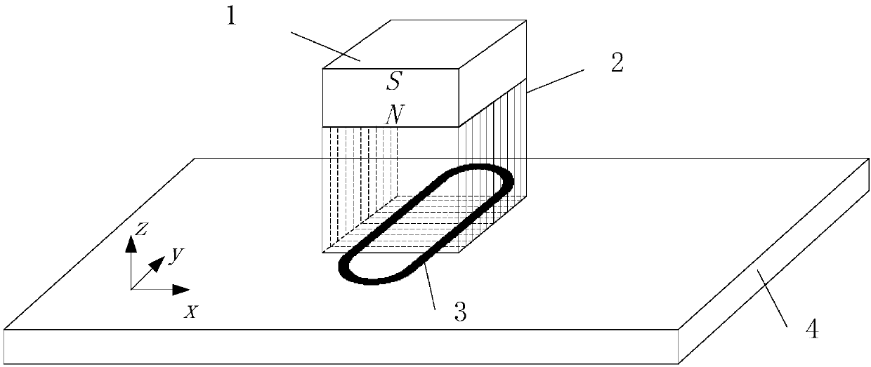 High-efficiency electromagnetic ultrasonic transducer using laminated silicon steel sheet as back plate