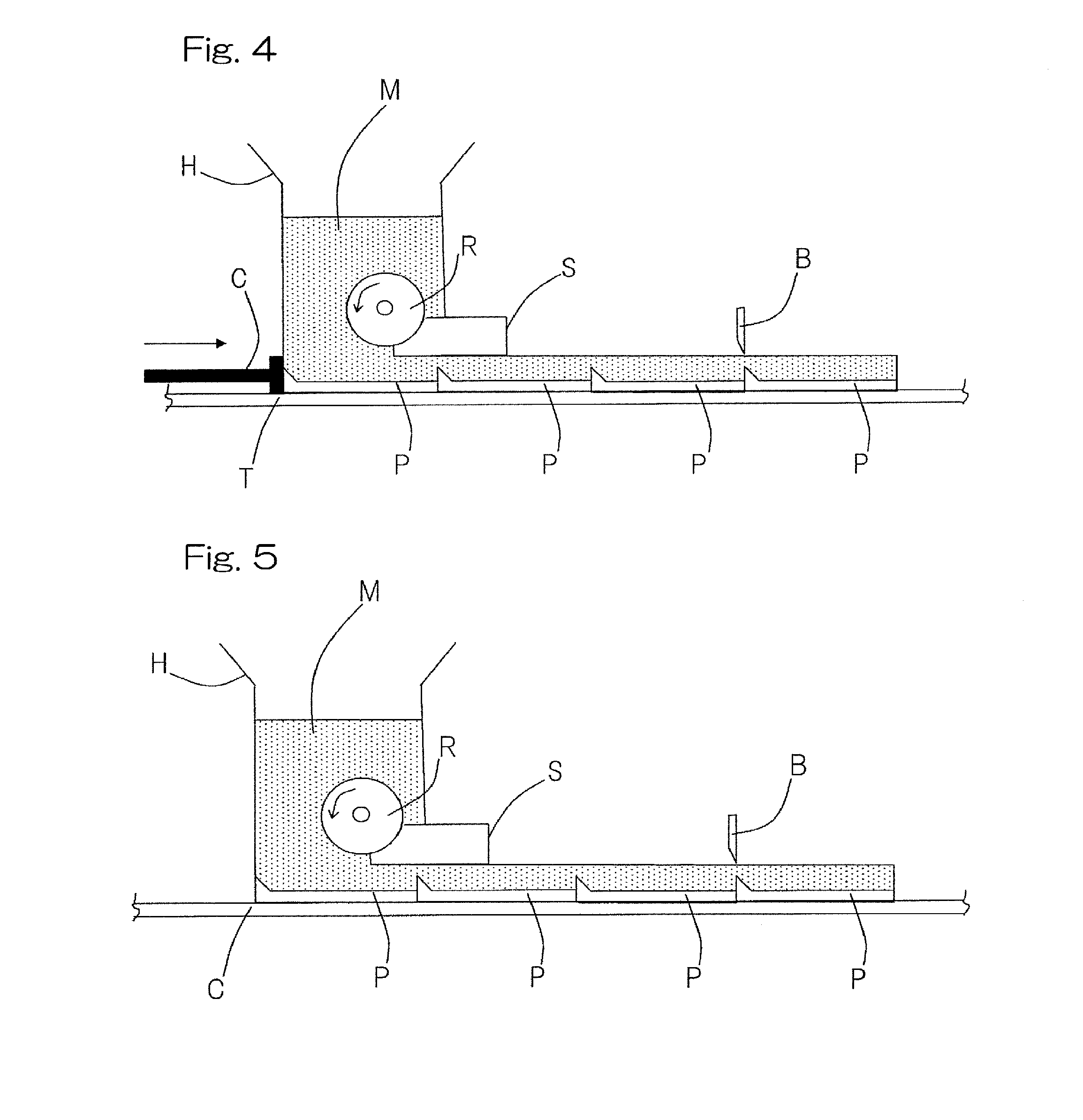 Concrete tile and molding material for same