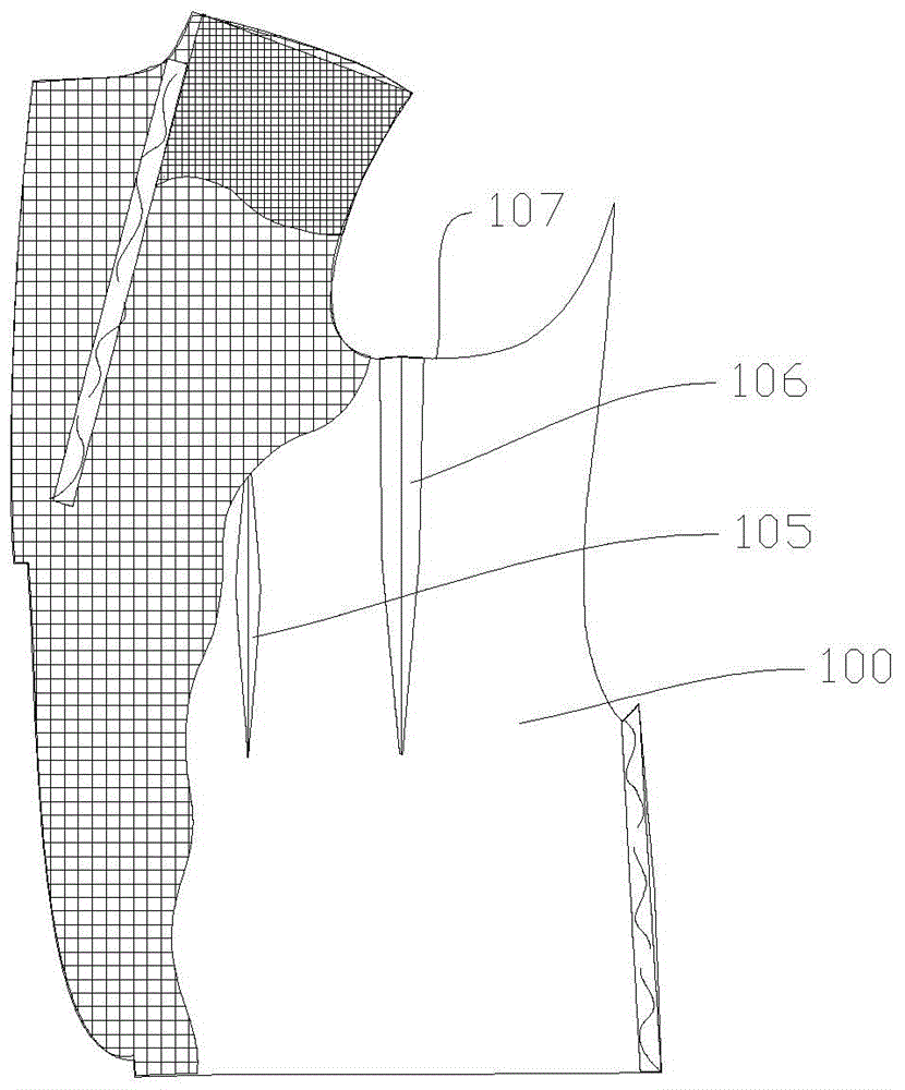 Business western-style clothes and manufacturing method thereof