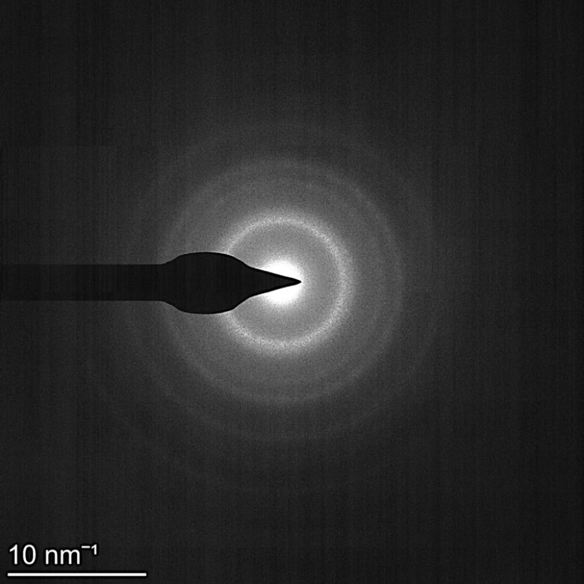 Coexistence of highly conductive and corrosion-resistant amorphous/nanocrystalline composite coating and its preparation method and application