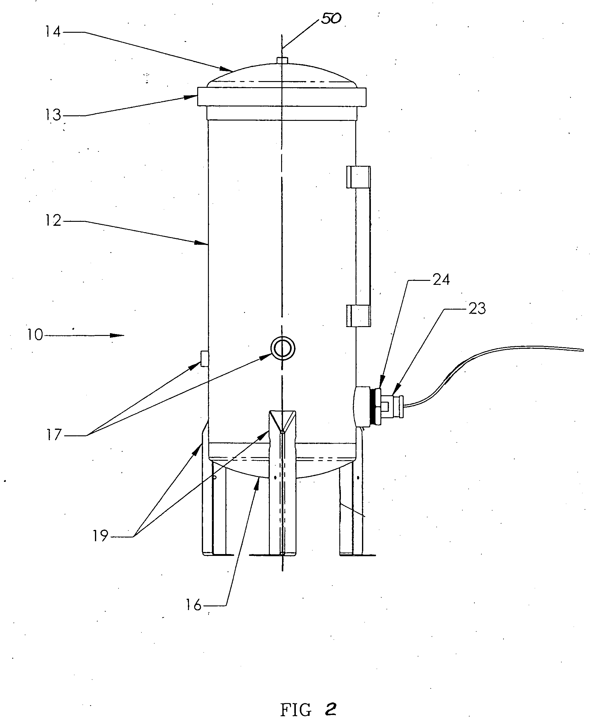 Cartridge filter system