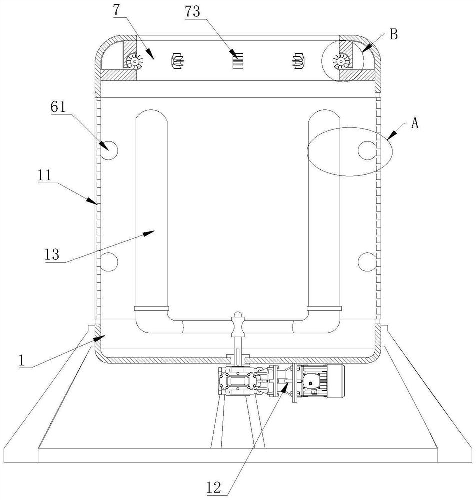 High-strength automatic casting equipment for rear axle head