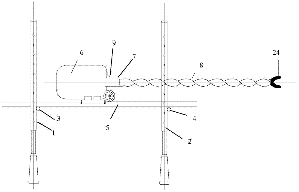 One-hole multi-index intelligent rock burst pre-warning system and method for mine