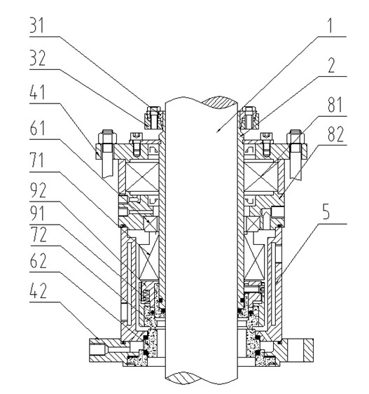 Modularization sealing device for kettle