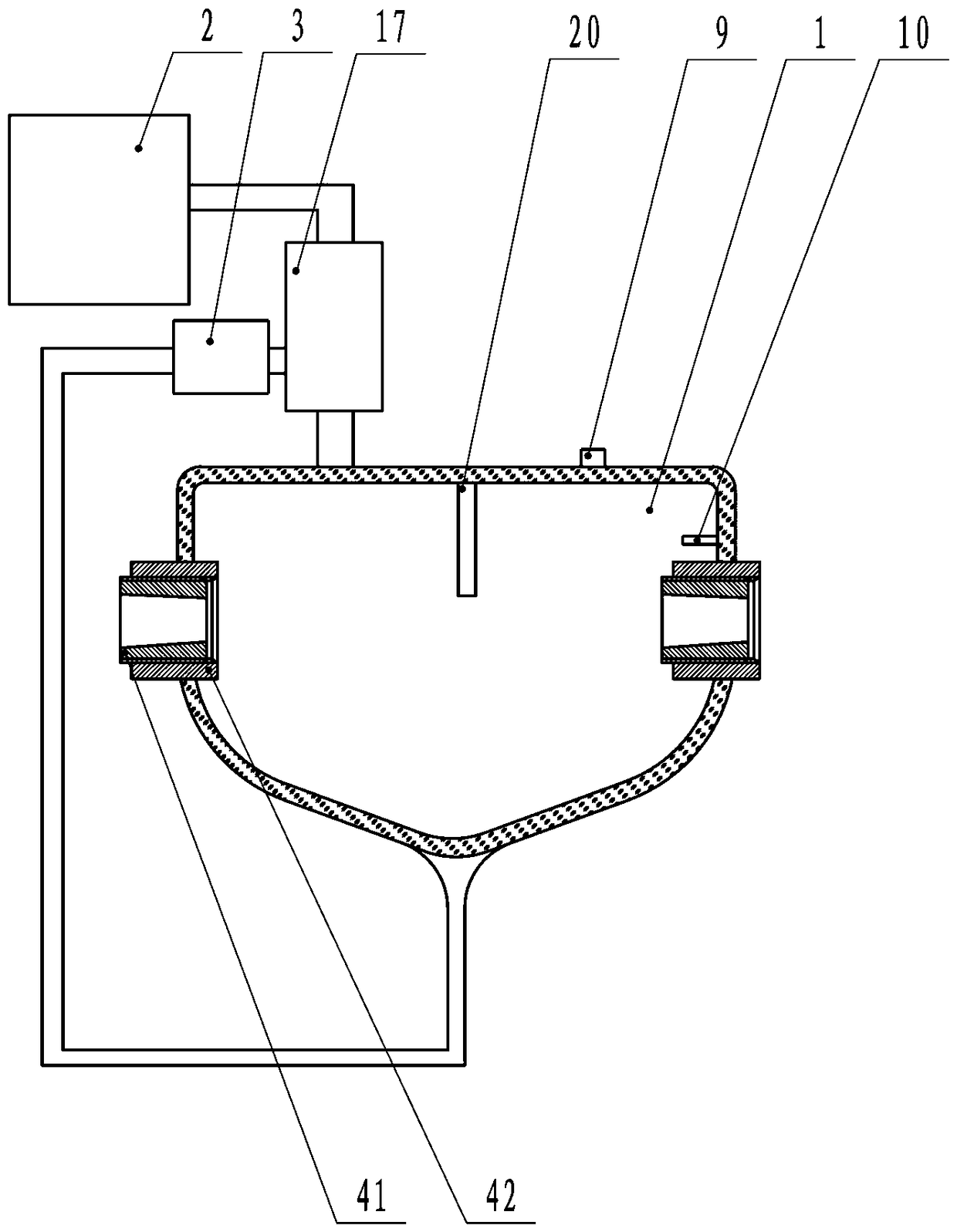 A warming and nourishing circulatory system for necrotic tissue