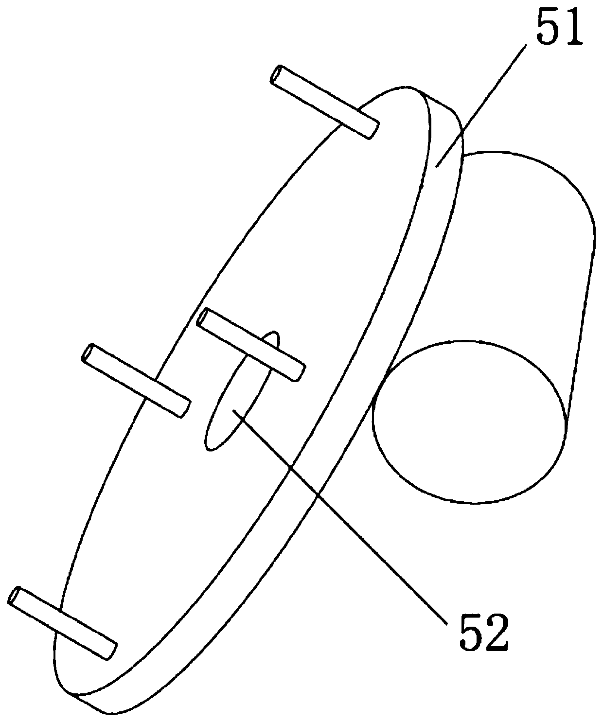 LED filament light bulb