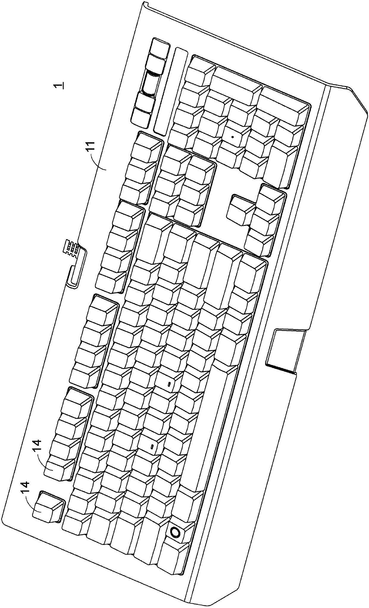 Optical keyboard