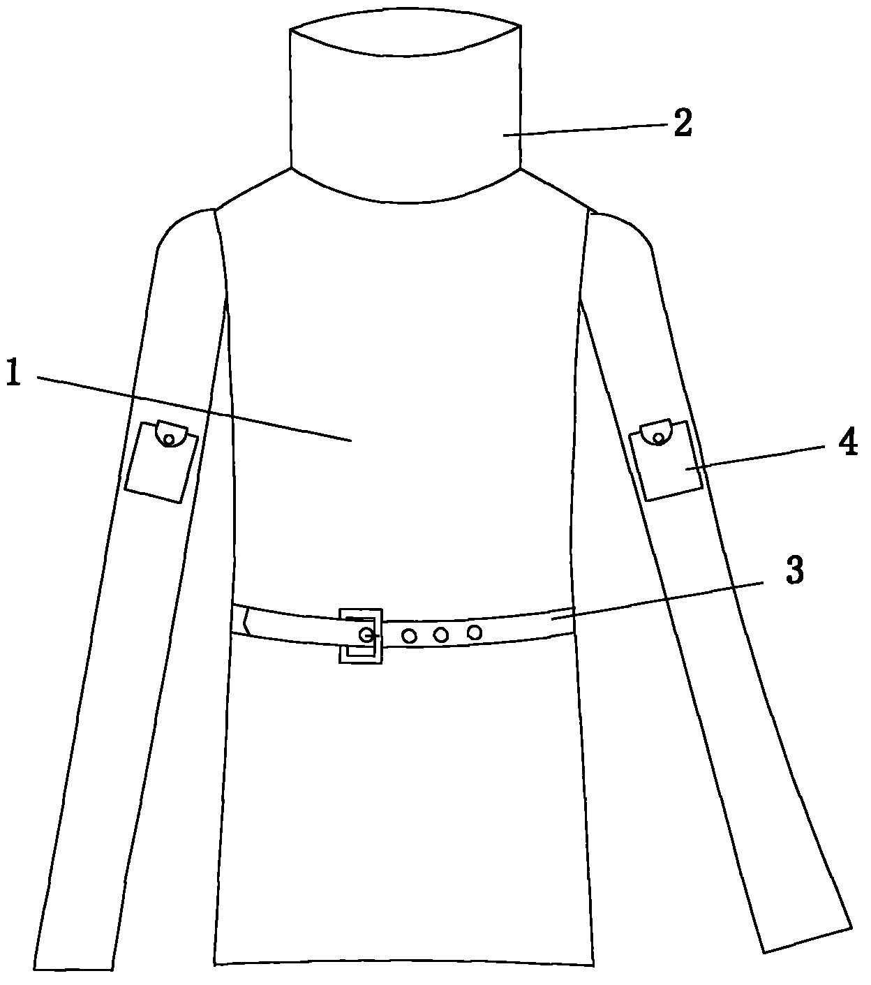 Terry garment with sterilization function