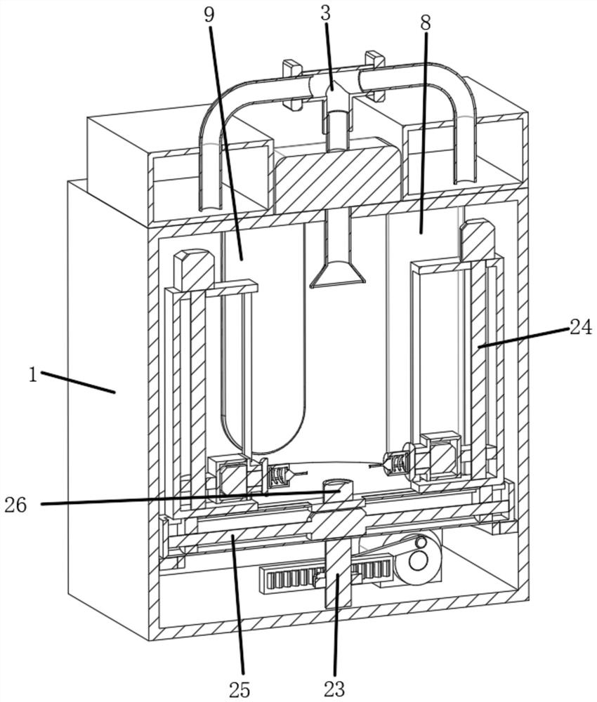 Probe disinfection equipment for ultrasonic department