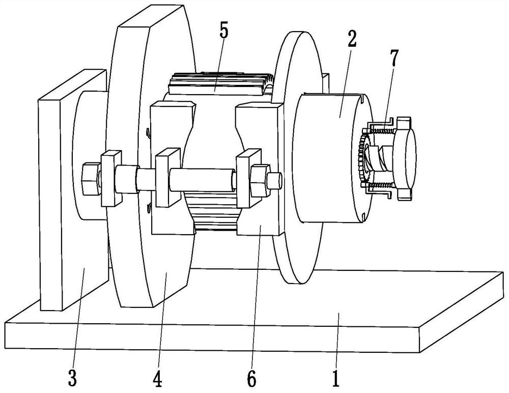 A ball valve ball arc incision processing equipment