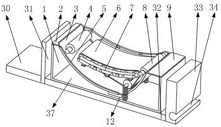 Vehicle stopping mechanism adapting to vehicle running direction