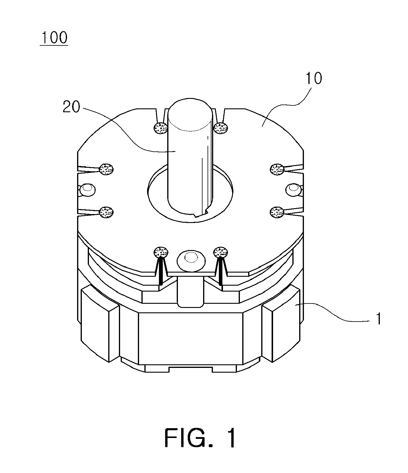 Motor and manufacturing method thereof