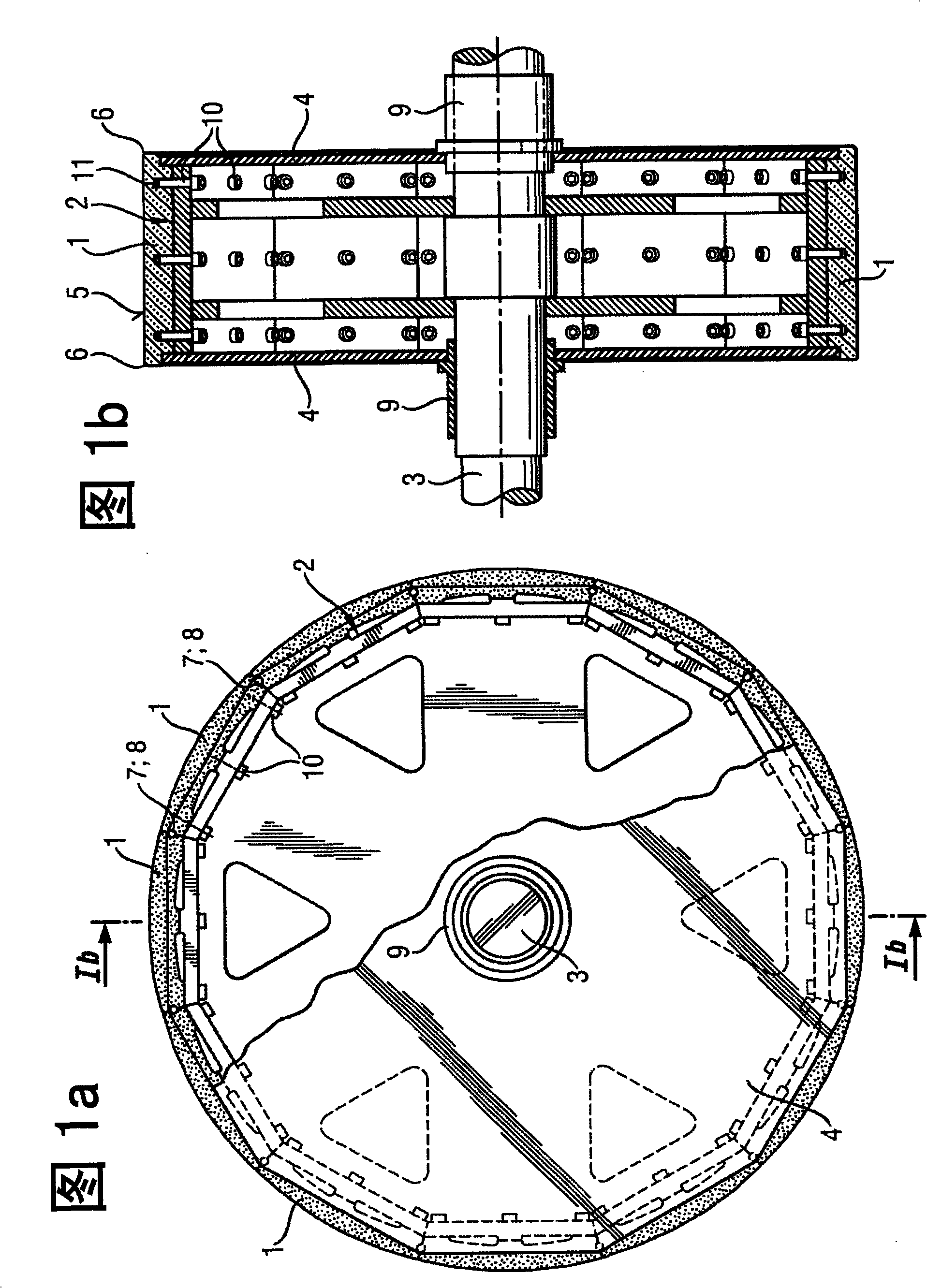 Device and method for comminuting coarsely crushed polycrystalline silicon