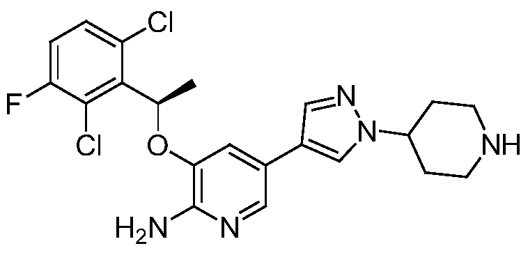 A kind of preparation method of crizotinib chiral intermediate
